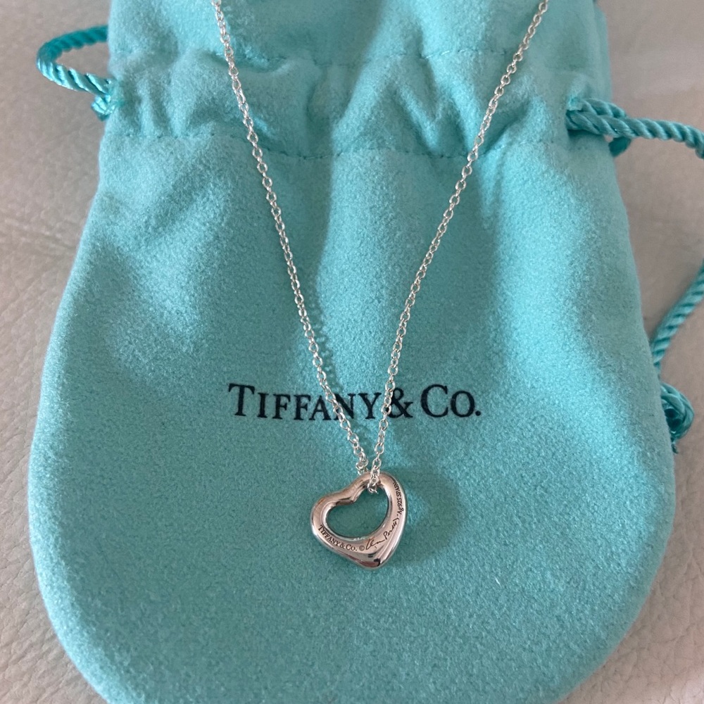 Tiffany & Co Open Heart Necklace
